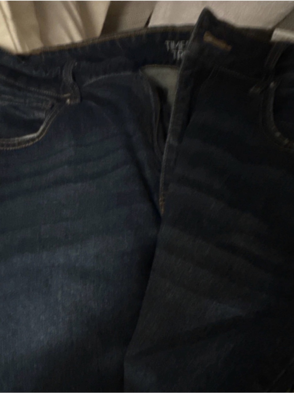 Time and Tru Dark Blue Jeans woman’s.  NWOT